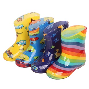 Rain boots children's shoes dinosaur female��ѥ��ͯͯЬ
