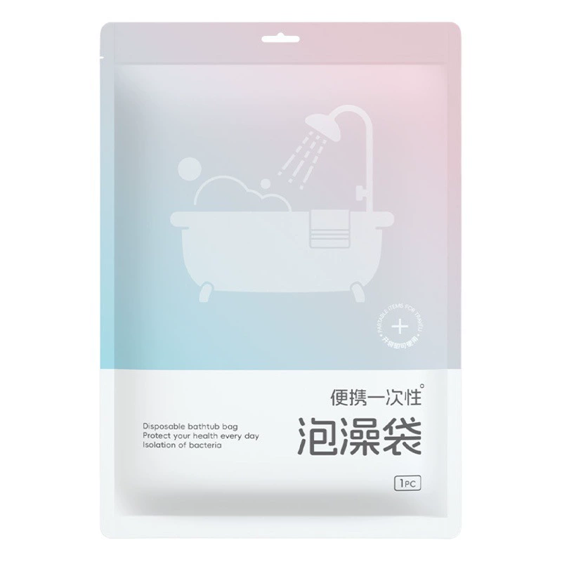 Цельная одноразовая сумка для ванны, утолщенная очень большая износостойкая Ванна и сумка для ванны для путешествий в отеле
