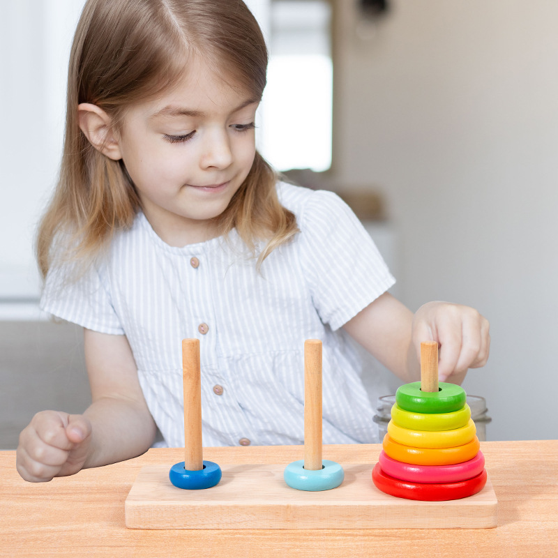 Torre de Hannover de madera de diez pisos para niños de educación temprana