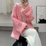 秋冬连帽加厚新款开衫