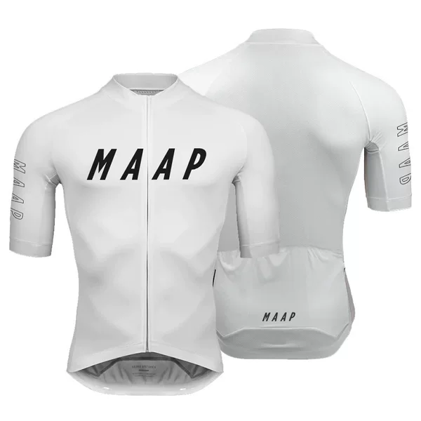 MAAP Men's Road Bike Summer Cycling Suit Short-sleeved Professional Breathable Cycling suit Quick-dry Double Arrow