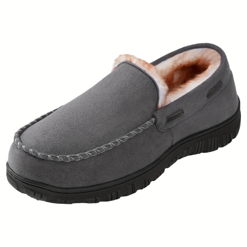M 82862 Fleece indoor cotton slippers 加绒居家棉拖跨境速