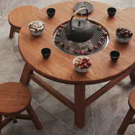 茶桌、茶台;木板材;实木床