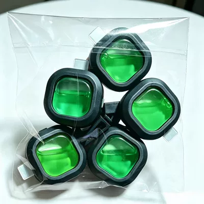 Car Perfume Aromatherapy Car Air Conditioning Vents, Long-Lasting - opp-green-five-pack