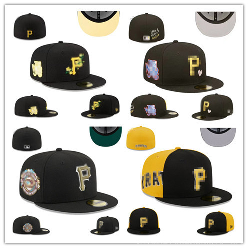 New Pirate Baseball Cap with Pirates Letter Embroidery, Hip-Hop Style, Fashionable Hat, Fitted Cap