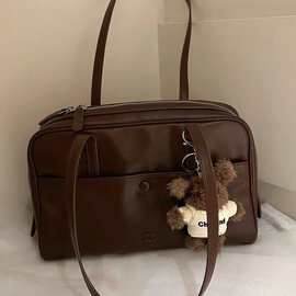 南枫Chio2nd 巴赫站台枕头包包女式2025新款保龄球包手提包单肩包