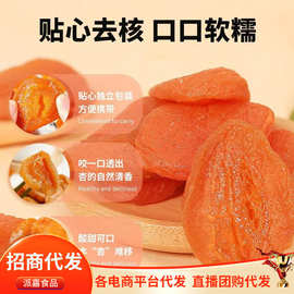 红杏干无核批发【代发】500g酸甜软糯吊干无核杏脯蜜饯果脯杏干