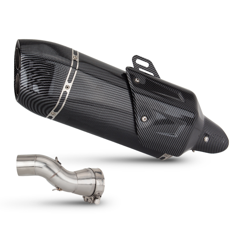Suitable for Motorcycle Modification: R1200Gs Mid-Section, R1200/1250Gs/Adv Waterbird Exhaust Pipe Mid-Tail Section
