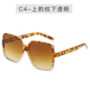 Upper leopard print transparency