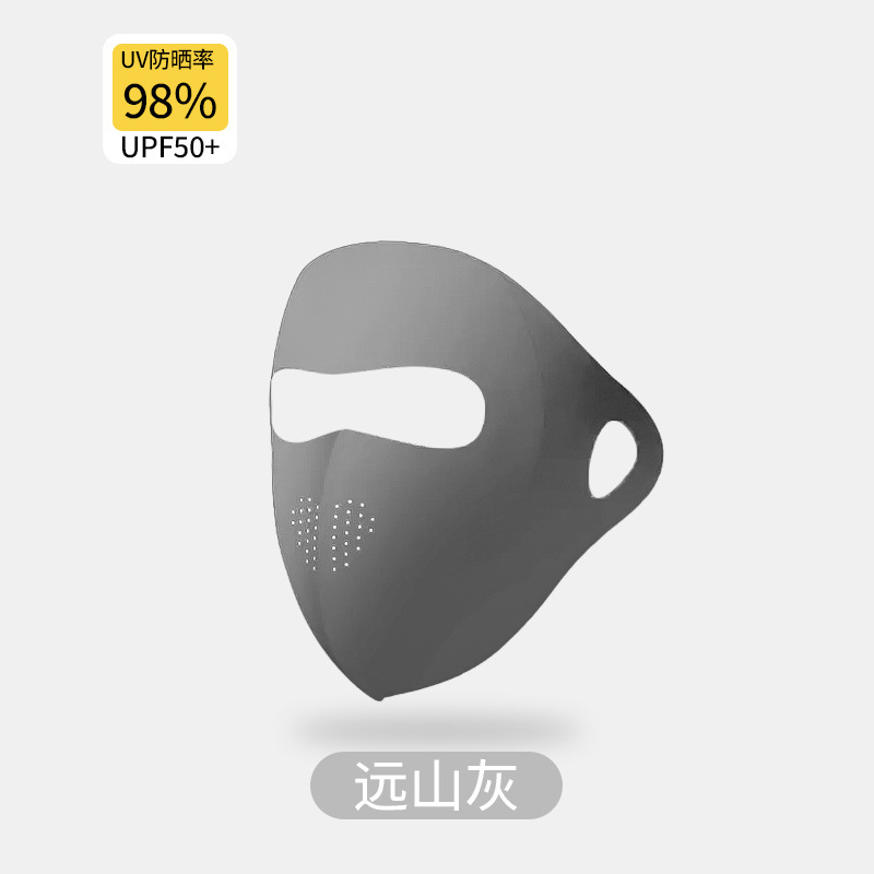 2025 máscara solar multifuncional para proteger la cara, protector de cuello, protector de ojos, máscara de esquina de ojos de hielo transpirable, máscara delgada