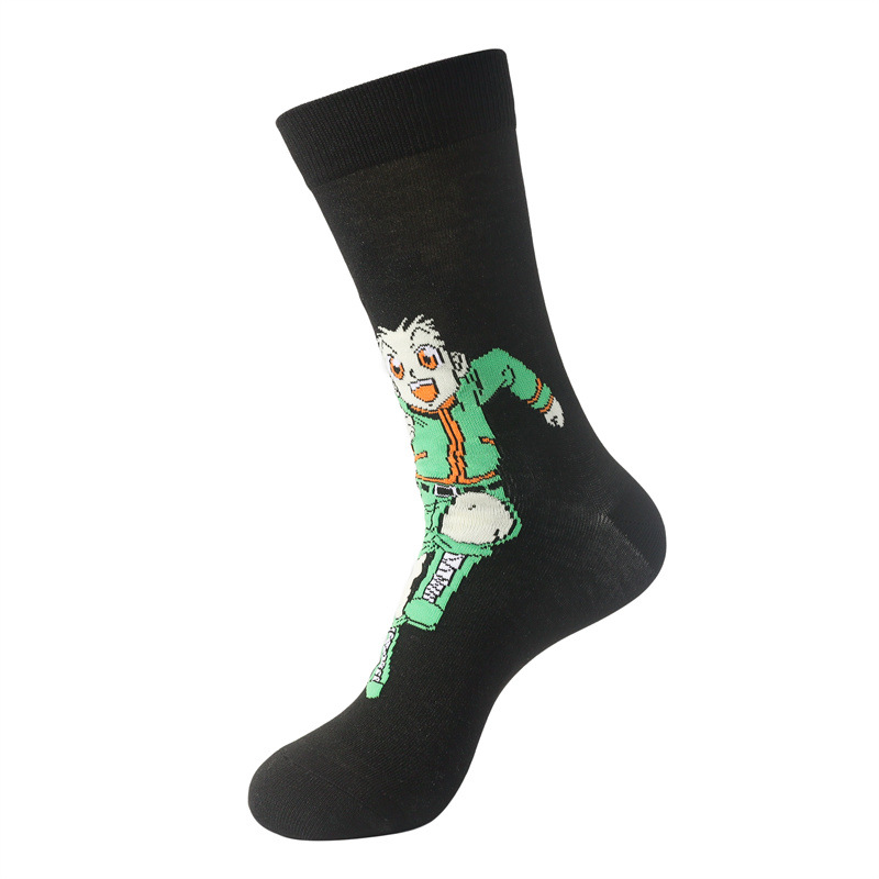 Men's Wholesale Trendy Socks Female Animation Cartoon Cotton Socks Comic Male Medium Tube Pirate Socks-5PRS 53 O1CN01vtikkM1TrjeA1wSdi !!1004802436 0 cib