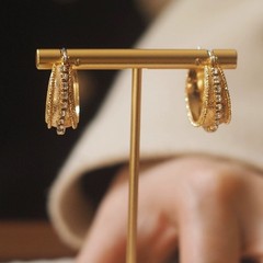 リングの小さい大衆の復古はきめのファッションの個性をたたきます。