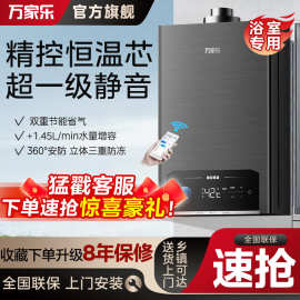 万家.乐燃气热水器家用13/16液化气天然气平衡式浴室阳台P5R1智能