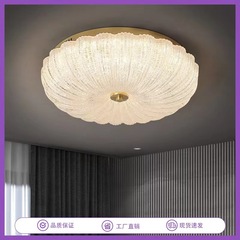 全銅現代簡約輕奢水晶南瓜吸頂燈臥室燈大氣溫馨浪漫過道玄關燈具