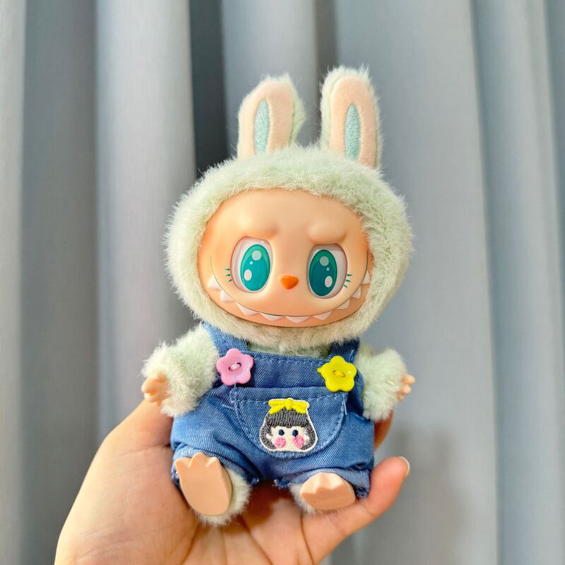 服のみ】第二世代ブラインドボックス ラブブ服 エポキシ樹脂製顔飾り ラブブ シットシットパーティーシリーズ ベビー服 可愛い|undefined
