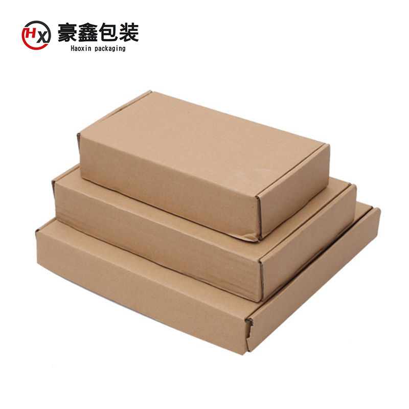 飞机盒加硬大小号快递打包装牛皮纸盒子服装电商纸箱批发厂家可订