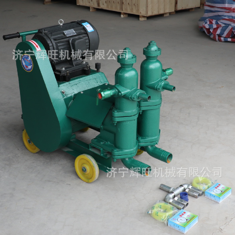 混凝土输送泵 矿用活塞式注浆机 隧道工程双缸注浆加固喷浆机现货