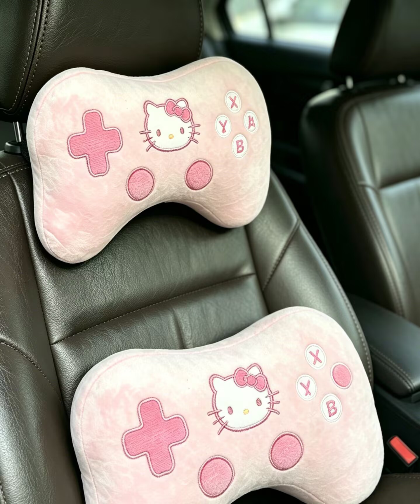 Car Headrest Kt Game Console Handle Cute Car Neck Pillow Car Pillow In-Car Neck Support Pillow Wholesale