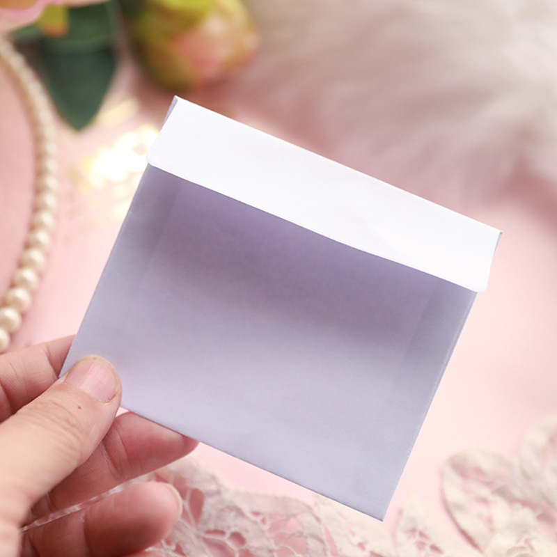 Fashion Solid Color Thick Double Gummed Paper Blank Envelope Wholesale display picture 4