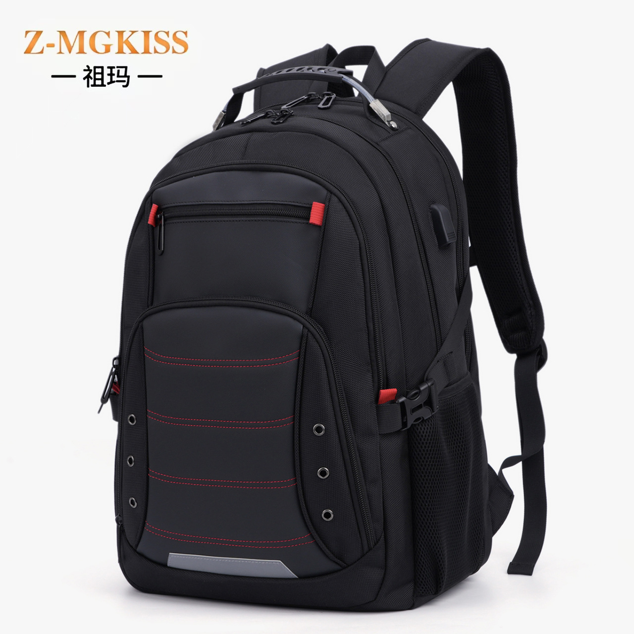 Cross-Border Popular Business Backpack, Large-Capacity Computer Bag, College Student Outdoor Travel Bag, Multi-Functional Men's Backpack