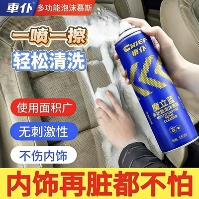 Cleaning/curing agent – Seats, No-Wash Interior Cleaning