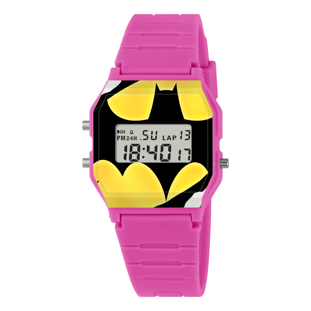 Tendencia de estudiantes de secundaria cronometrador de dibujos animados relojes electrónicos alarma deportiva al aire libre nocturna relojes electrónicos al por mayor