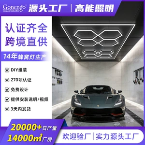 (Трансграничная торговля) шестиугольные водонепроницаемые фары делается под заказ