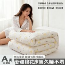 新疆一级长绒棉被纯棉花被子被芯冬被棉絮床垫床褥子铺底全棉手工