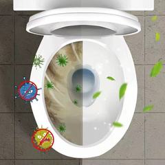 Bathroom Cleaner with Deodorizing and Scenting Function, Blue Bubbles Automatic Fragrance Device, Magic Box Toilet Deodorizer