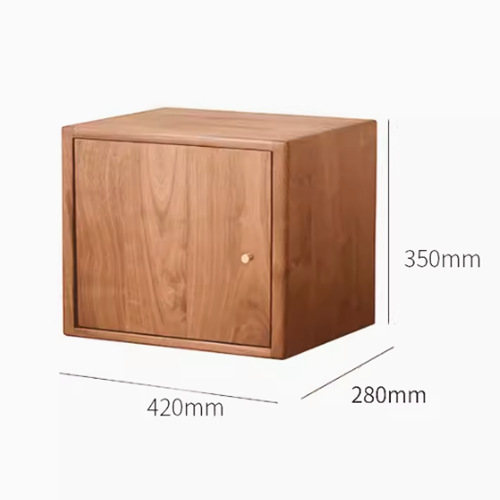 Made of solid wood, load-bearing, hot sale promotion] cabinet door style, cherry color