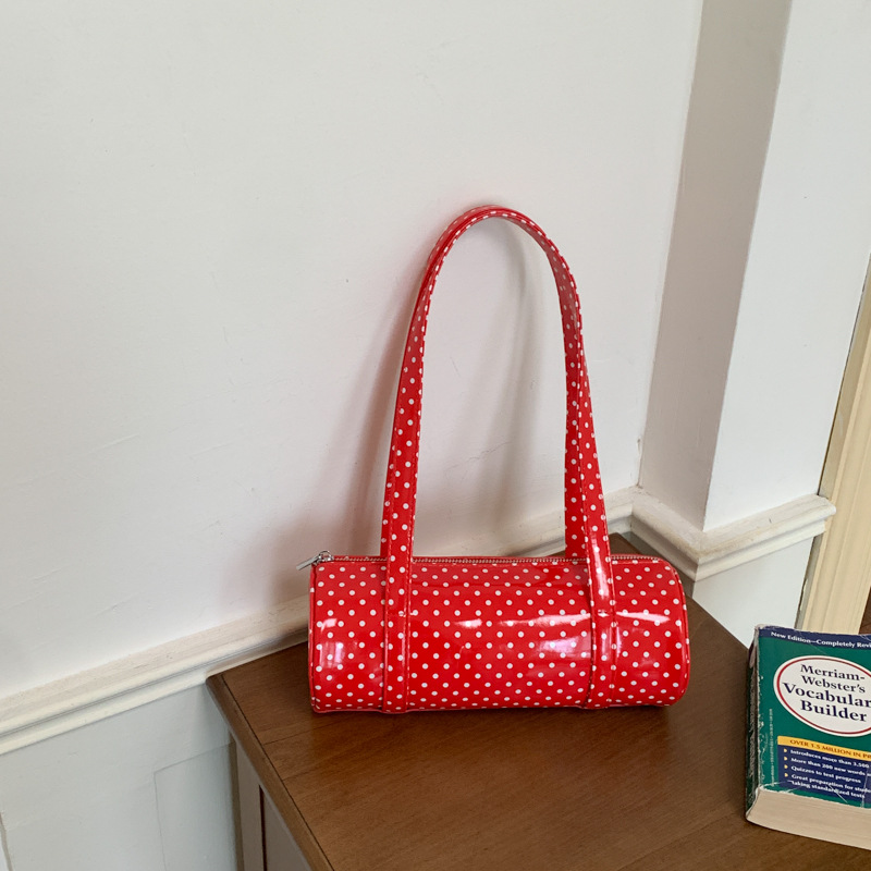 Bolsa de hombro de moda transfronteriza, bolsa de Boston fresca y dulce, bolsa de transporte diario, bolsa de ropa casual.