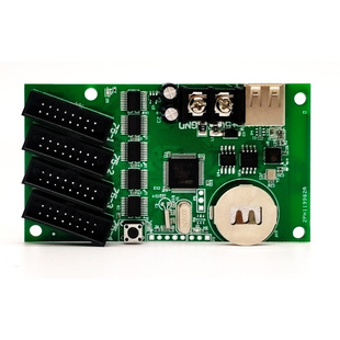 LED display car electronic rolling advertising screen ruihexin RHX8-Q4M full color wireless wifi control card