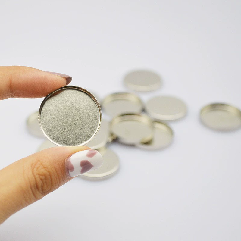 Заводская прямая поставка 26.5mm Конь Гальваника Железная тарелка для макияжа DIY Тени для век Круглая железная тарелка