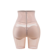 透气网纱高腰假屁股丰臀丰胯神器带垫4块翘臀提臀裤厂家定制塑形