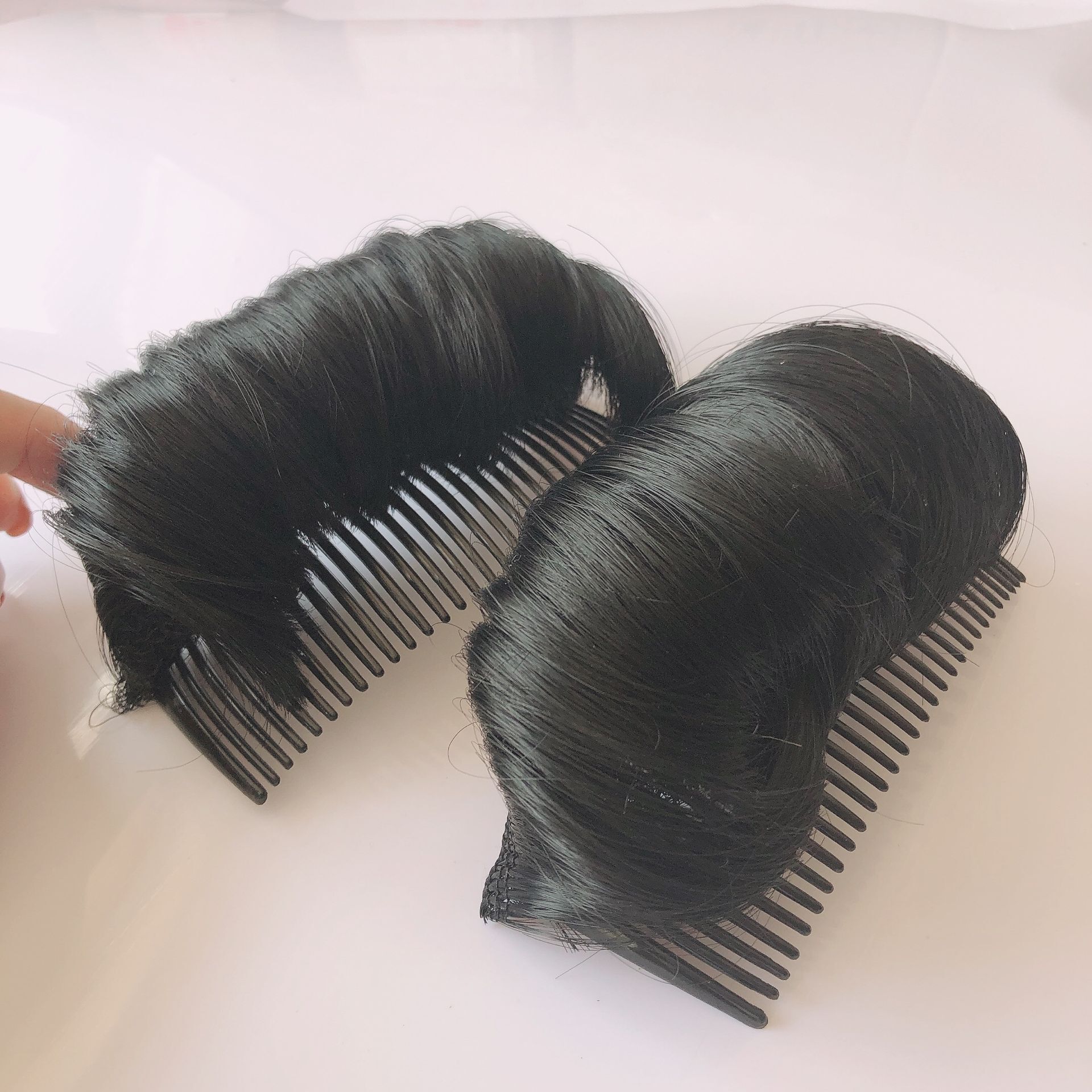Corea del Sur Media bola cabeza rizador de pelo tocado hembra horquilla perezoso princesa cabeza esponjosa corbata accesorios para el cabello aumento de la altura artefacto femenino
