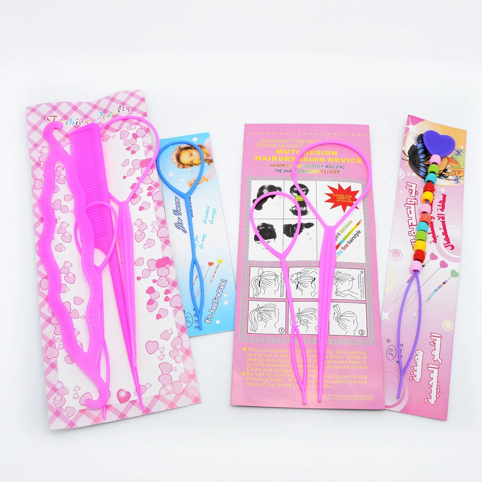 Handheld hairgrip, set, high-quality style