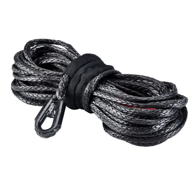 Ультра-высокомолекулярный полиэтилен 8mm лебедка веревка для спасения на открытом воздухе