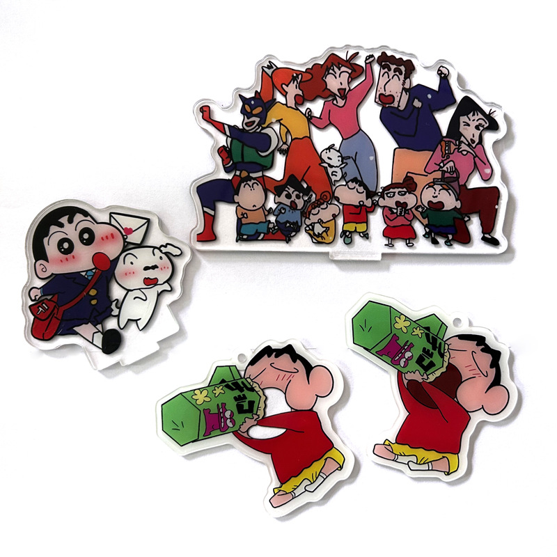 鑫赛迪尔可爱个性亚克力立牌装饰卡通uv打印贴片pc彩印工厂批发