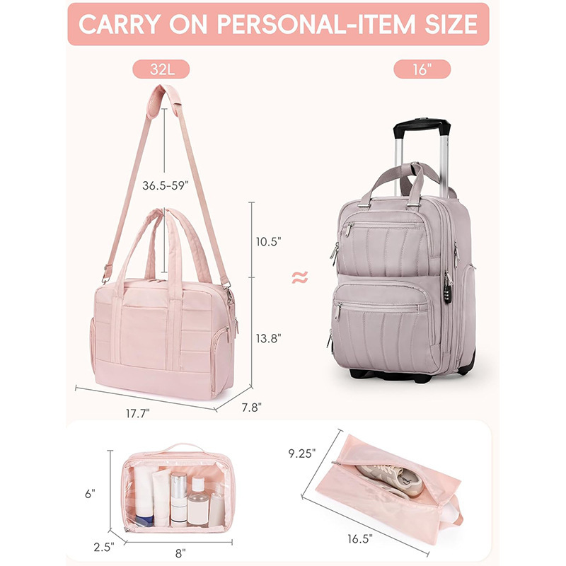 Nueva bolsa de viaje bolsa de viaje bolsa de zapatos bolsa de plumaje con compartimiento separación seca y húmeda bolsa de mano