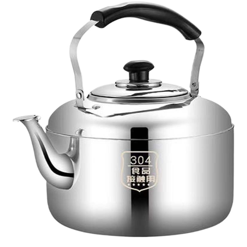 304 de acero inoxidable engrosada hervidor de gas hogar de gran capacidad hervidor silbato hervidor Cocina de Inducción estufa de gas