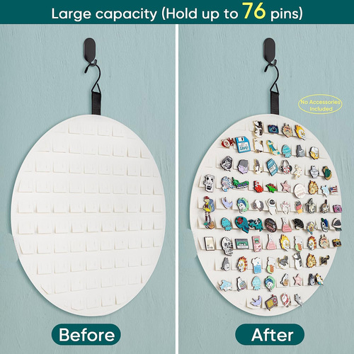 Cross-border brooch jewelry storage bag badge display board cartoon peripheral decoration hanging bag pin medal storage bag