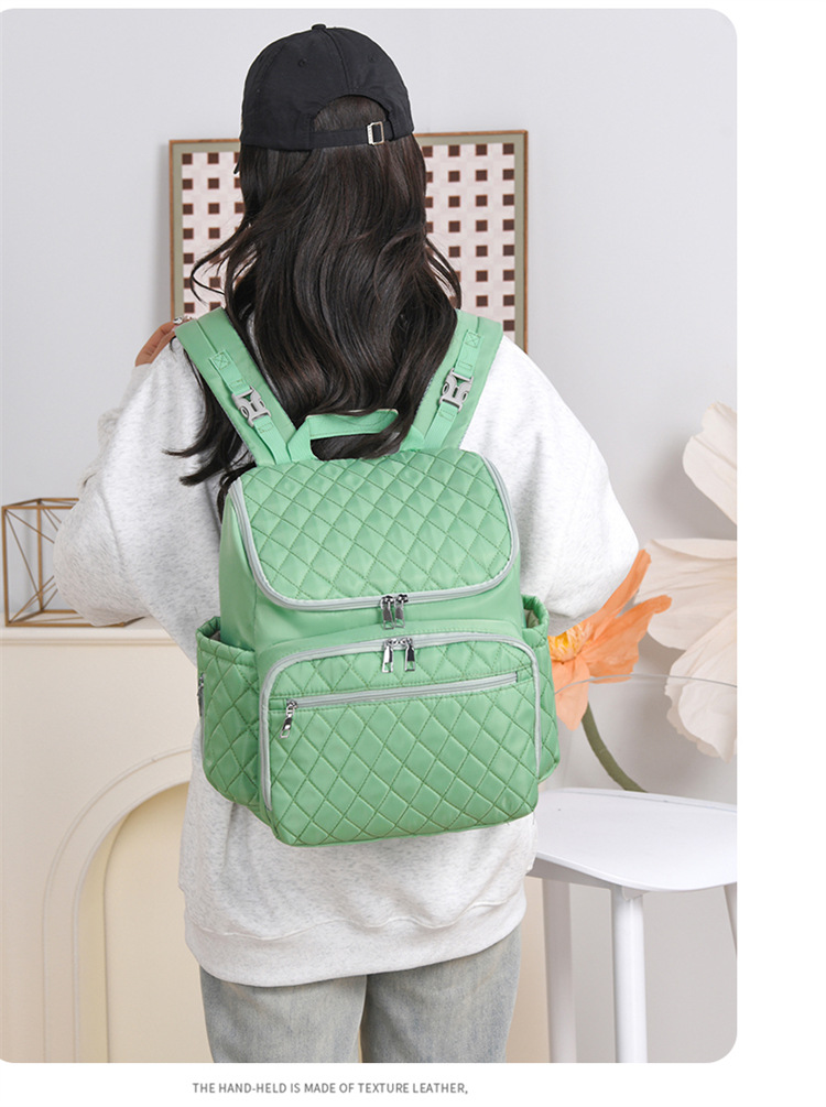 New multi-functional milk storage and heat preservation mom and baby bag for going out, large-capacity storage, lightweight dry and wet separation mom bag undefined