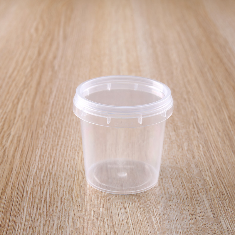 小さな丸い箱のミニボックスのチップボックスのプレゼントのプラスチックの包装箱ppの丸い蓋付きの丸い瓶の分注瓶の卸売りがあります。|undefined
