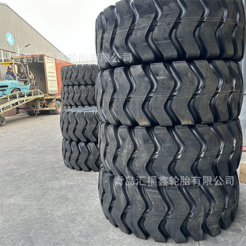 出口工程机械轮胎26.5-25 E-3花纹 60装载机轮胎 可装柜套轿车胎