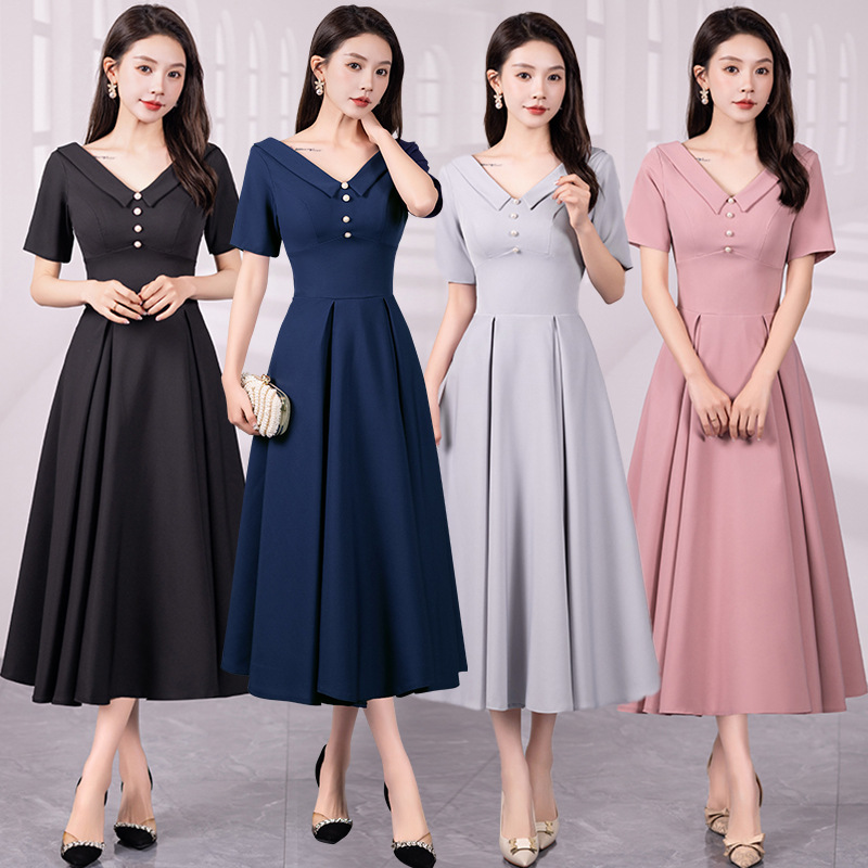 elegant evening dress
