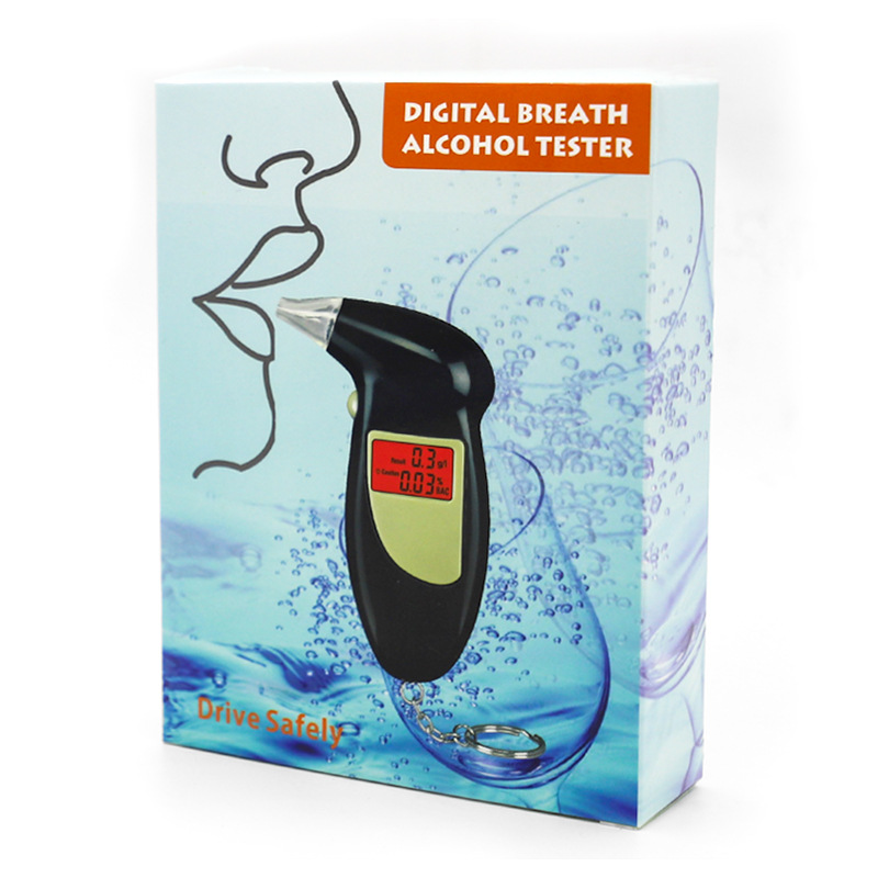 Car Portable Air-blowing Alcohol Tester Car Air-blowing Home Dedicated High-precision Car-mountedtrument Alcohol Detection