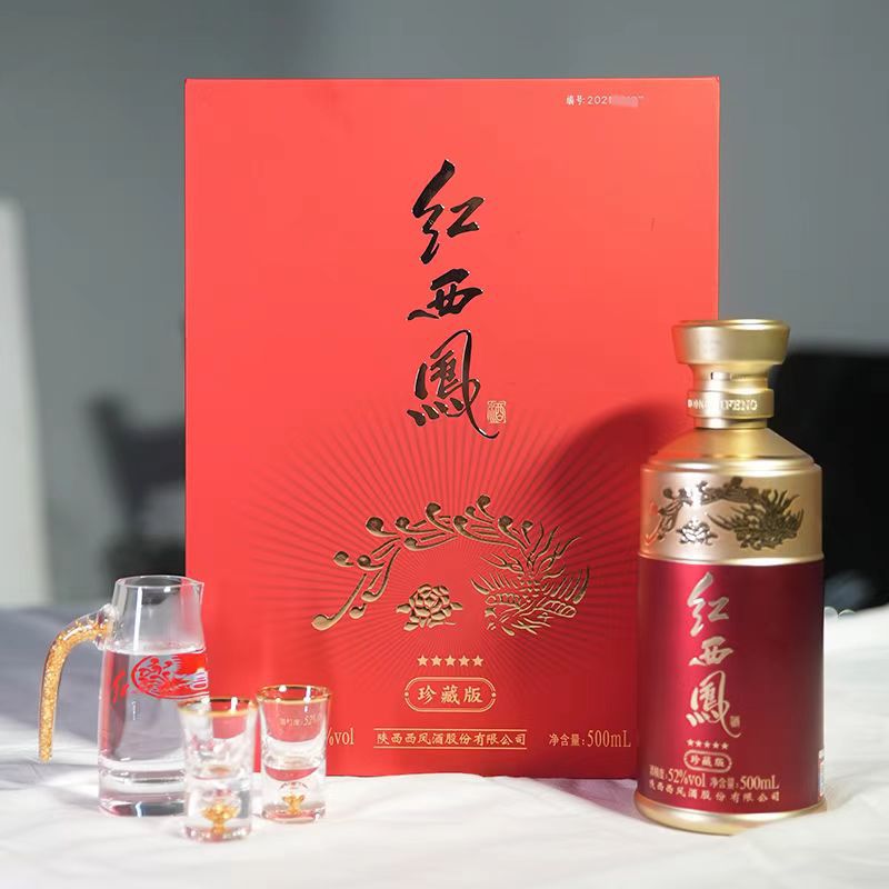 西凤酒红西凤五星珍藏版500ML瓶装