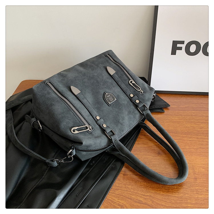 New cross-border foreign trade women's bag 2024 Retro casual handbag, European and American trend single-shoulder crossbody bag, tote bag for women undefined