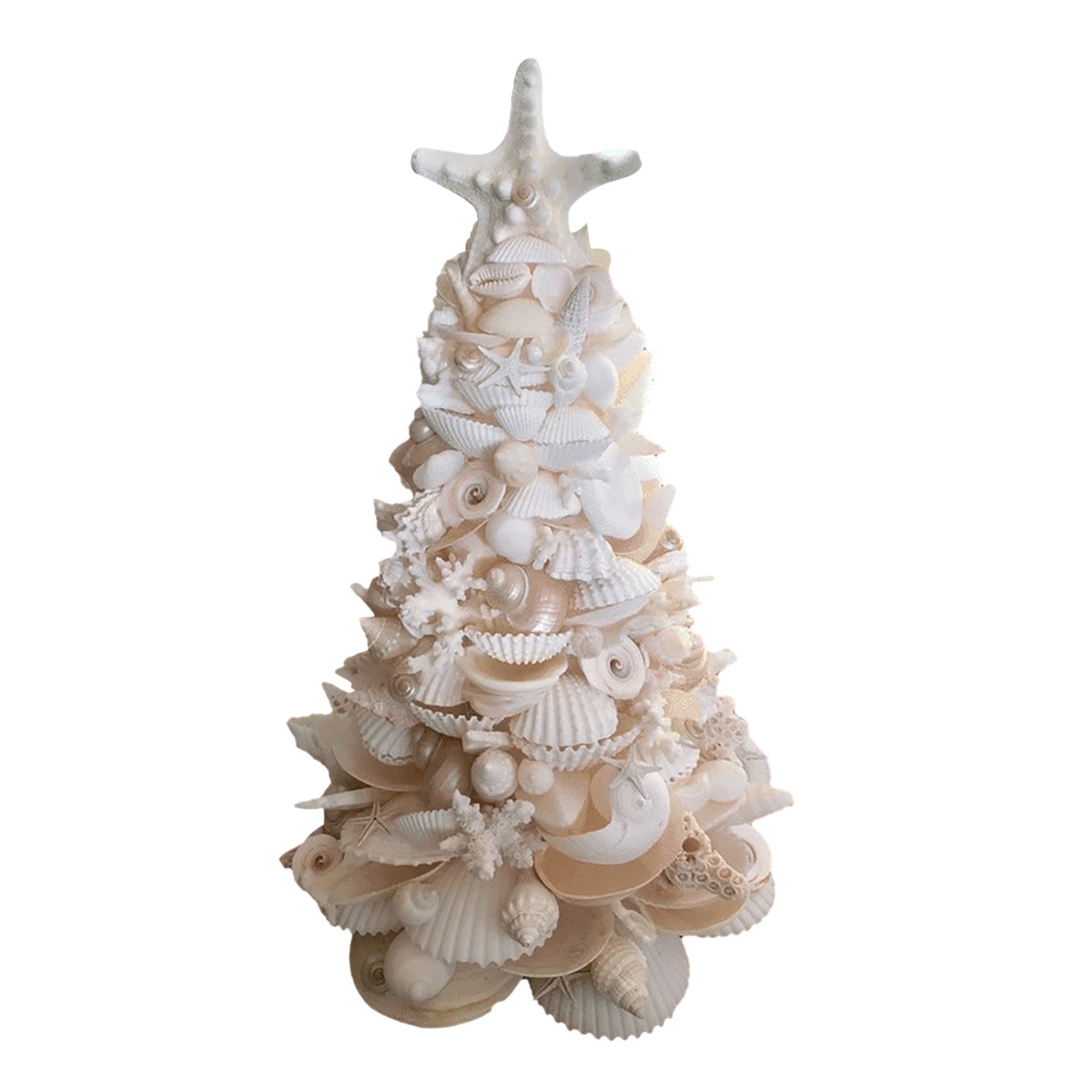 White Shell and Coral Coast Christmas Tree Decoration String with Flash Lamppicture3