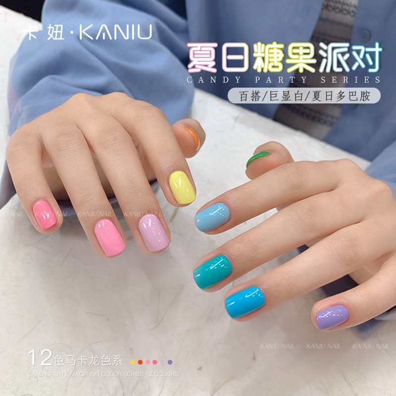 Fluorescence nail polish for manicure
